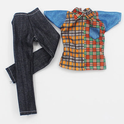30cm Doll Clothing Set — Men’s Multi-Style Sports Outfit for Boyfriend Dolls