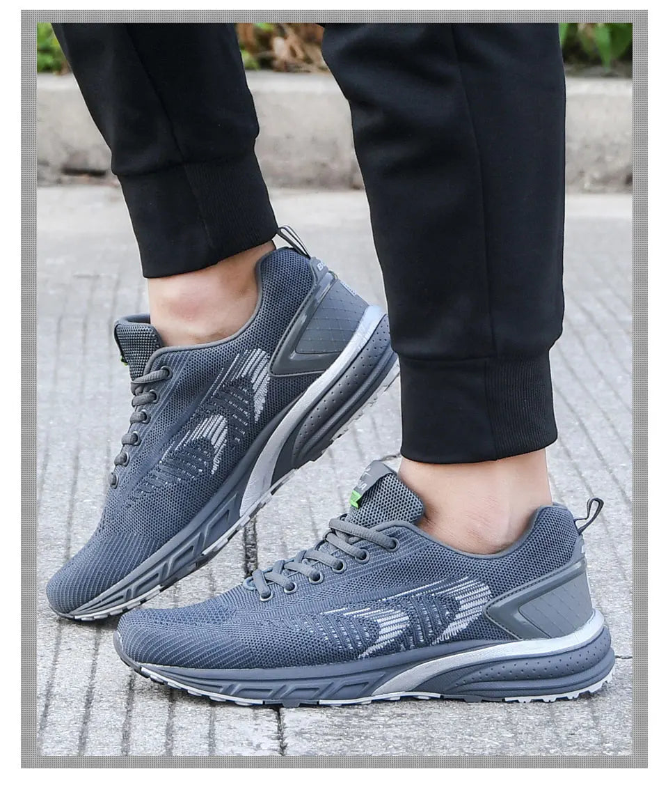 BONA Men's Outdoor Walking Sneakers — Lace-Up Athletic & Running Shoes, Comfortable Popular Style