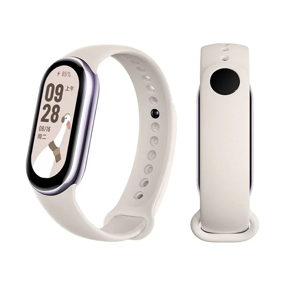 Waterproof Silicone Sport Strap for Xiaomi Mi Band 8/9 NFC – Replacement Smartwatch Bracelet