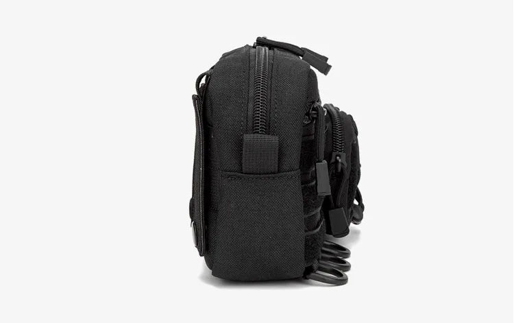 1000D EDC Molle Organizer Pouch – Horizontal Utility Tool Bag, Outdoor Waist Pack for EMT, Hunting & Fanny Pack Use