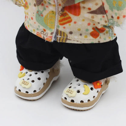 LABUBU 3.0 Slipper Shoes for 17cm Cotton Dolls – Casual Sports Boots & DIY Doll Accessories