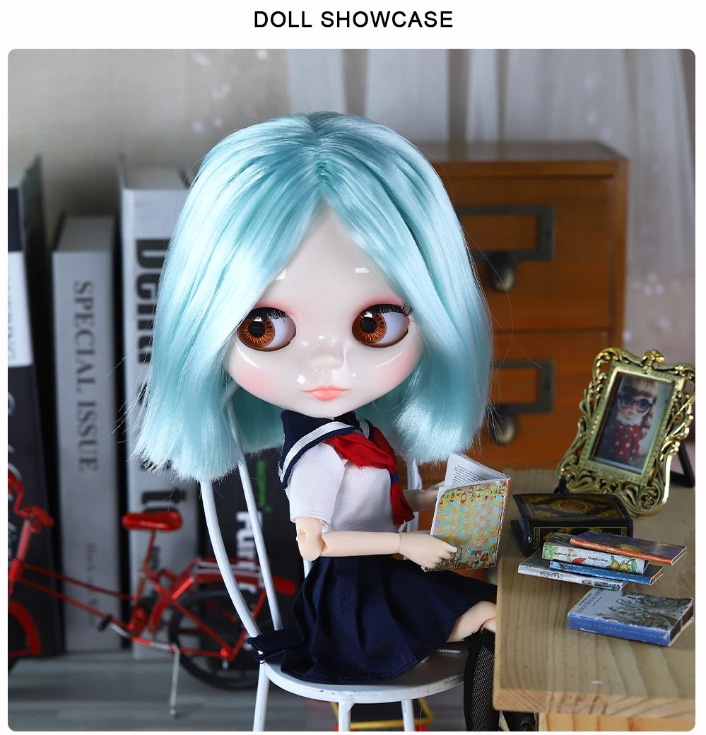 ICY DBS Blythe Doll 1/6 BJD – 30cm Joint Body Set with Random Eyes, Anime Girl Toy Gift
