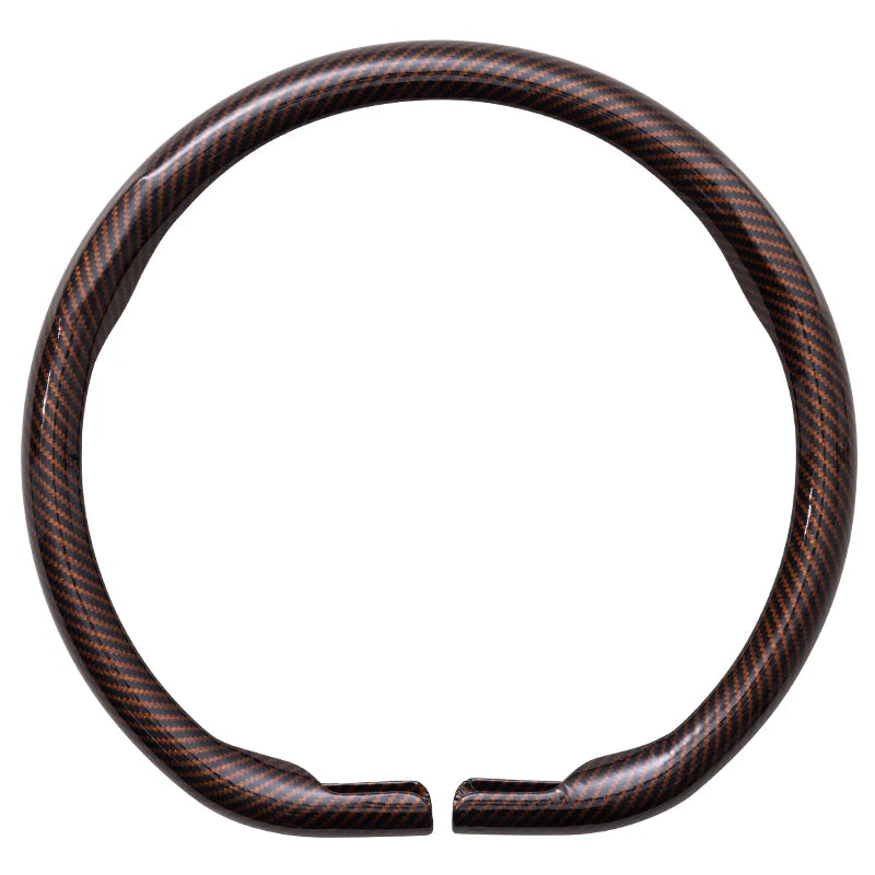 Universal 36-38cm Car Steering Wheel Cover — Non-Slip, Breathable, Fits Round & D-Shaped Wheels