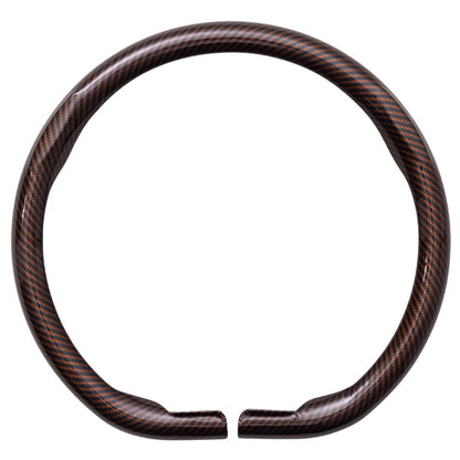 Universal 36-38cm Car Steering Wheel Cover — Non-Slip, Breathable, Fits Round & D-Shaped Wheels