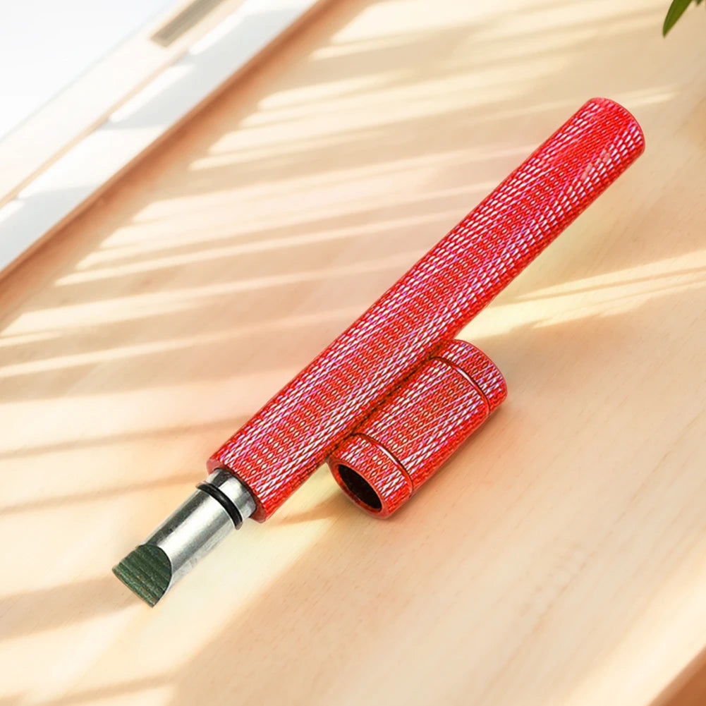 Golf Club Groove Sharpener – Stainless Steel Re-Grooving & Cleaning Tool for Wedges and Irons, U/V-Grooves