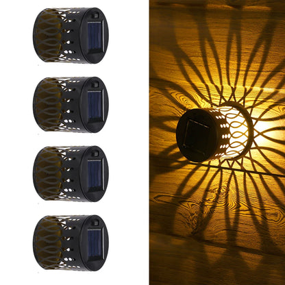 2026 Solar Outdoor Wall Light - Waterproof Projection Lamp for Yard, Patio & Landscape Decor