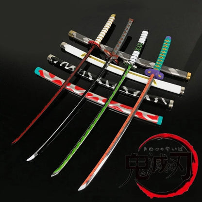 25cm Demon Slayer Katana – Kimetsu No Yaiba Real-Size Samurai Sword Anime Cosplay Prop & Home Decor