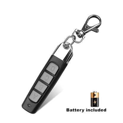433MHz RF Remote Control Cloner - Garage Gate & Door Opener Key Duplicator