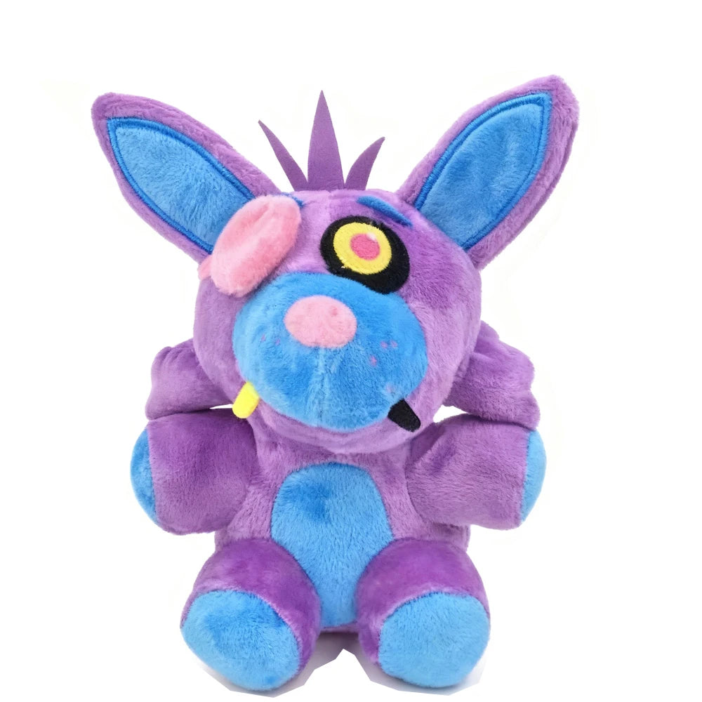 FNAF Plush Toy Collection - Cute Freddy Bonnie Foxy Cartoon Stuffed Dolls for Kids & Fans Gift