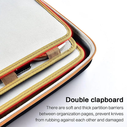 Knife Display Case – Storage Box for 64+ Pocket & Folding Knives, Butterfly Knife Organizer Holder for Collection