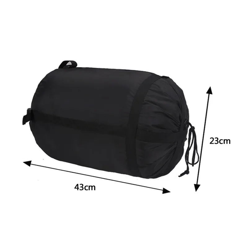 Outdoor Waterproof Compression Sleeping Bag Cover - Lightweight Storage Package for Camping, Travel, Hiking & Drift Sports