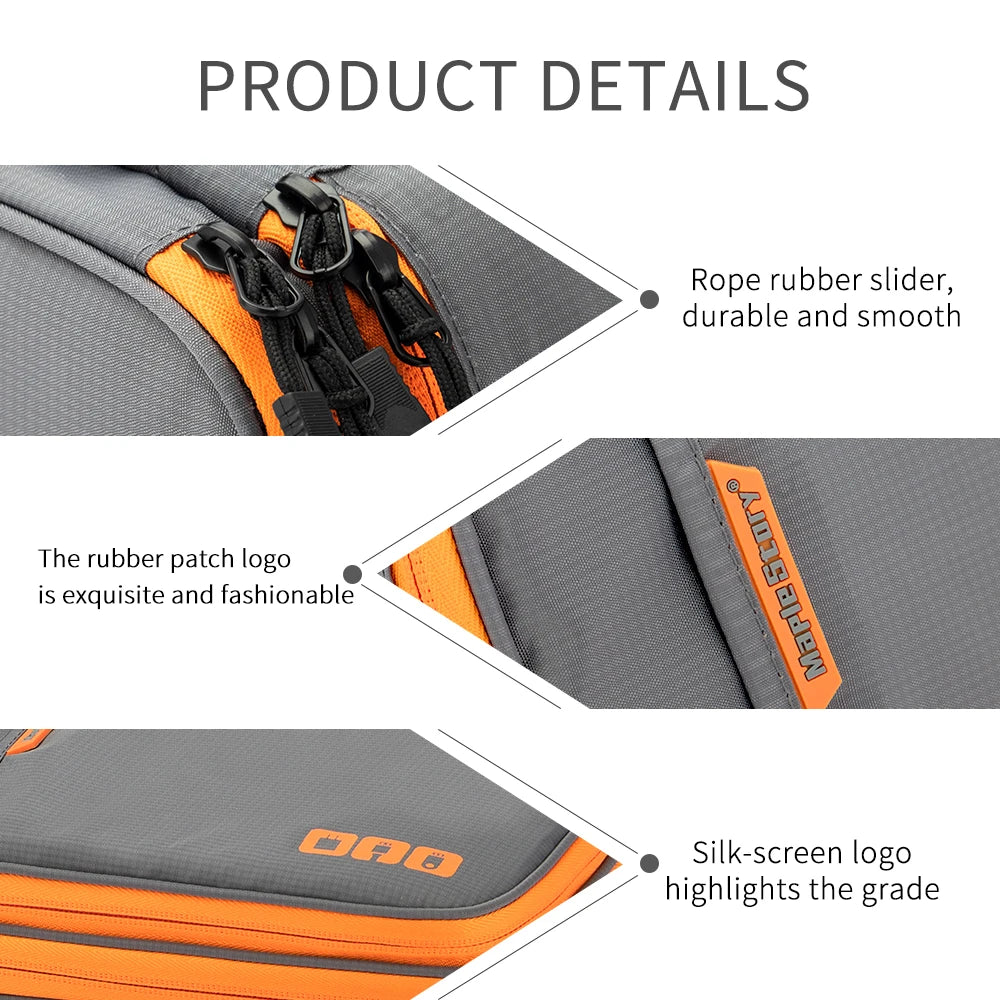 Portable Cable Storage Bag – Digital Electronics Organizer Pouch for USB Cables, Chargers & Travel Accessories