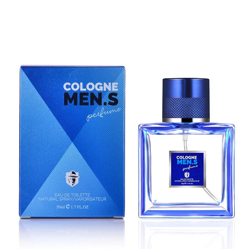 Blue Genuine Men’s Perfume, Citrusy Fresh Flowers & Fruits Fragrance, Long-Lasting Eau De Toilette