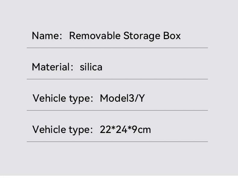Herval Silicone Air Vent Phone Holder & Storage Tray for Tesla Model Y/3 Highland – Car Tissue Box Organizer Accessory