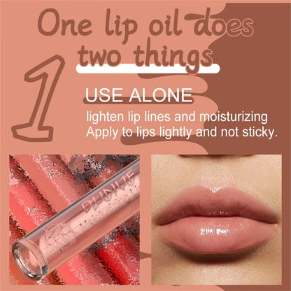 Matte Velvet Dark Red Brown Lip Gloss – Long-Lasting Waterproof Liquid Lipstick with Natural Moisturizer & Transparent Lip Oil
