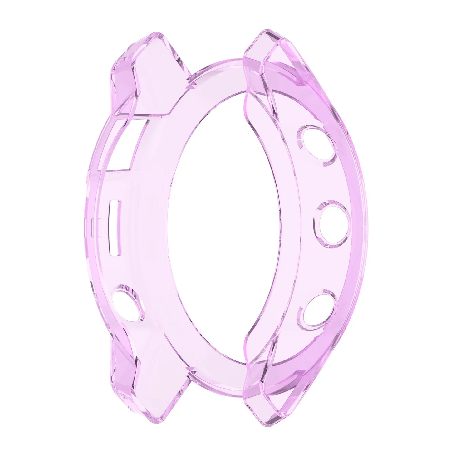 Transparent TPU Protective Case for Garmin Fenix 5/6/7 Series – Soft Slim Watch Cover