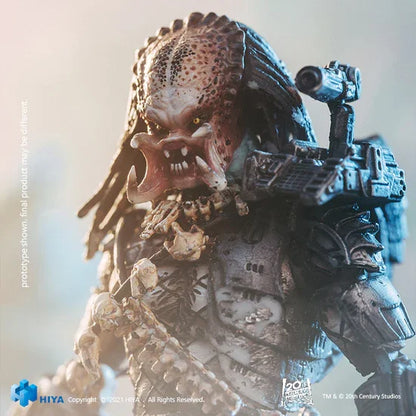 1/18 HIYA Mini Action Figure – Exquisite PREDATOR Open Mouth Jungle Anime Collectible Model Toy