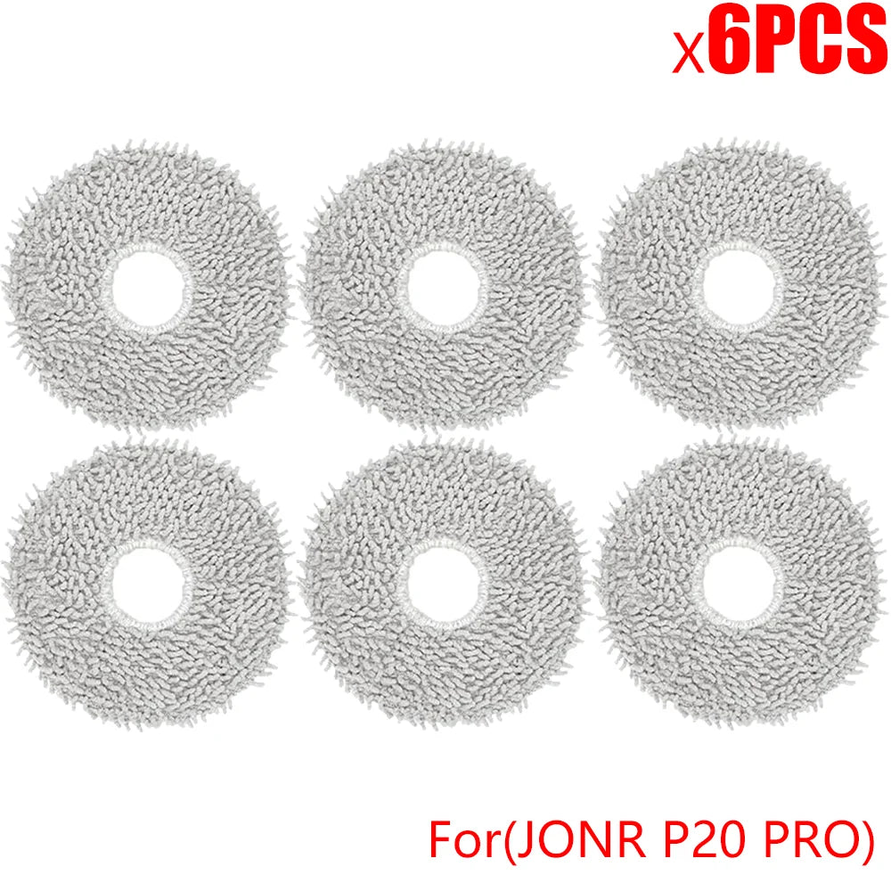 JONR P20 PRO Robot Vacuum Accessories – Replacement Side Brush, Mop Cloth & Dust Bag Cleaning Parts