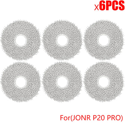 JONR P20 PRO Robot Vacuum Accessories – Replacement Side Brush, Mop Cloth & Dust Bag Cleaning Parts