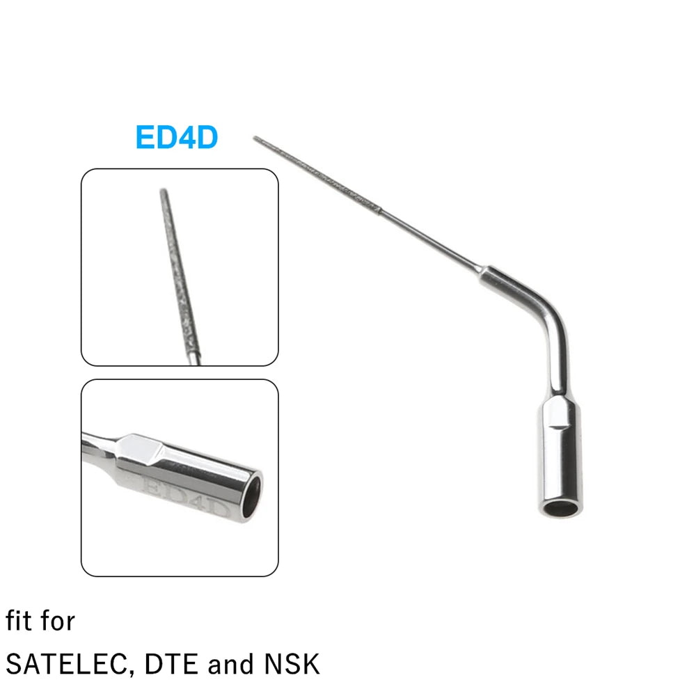 AZDENT Dental Ultrasonic Scaler Tips – Scaling, Periodontics, Endo, Perio Tips for EMS, Woodpecker, DTE, NSK, SATELEC Scalers