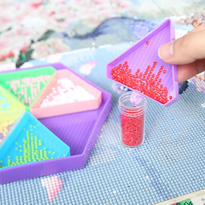 Removable 6 Slot Diamond Painting Storage Containers – Large Trays & Accessories