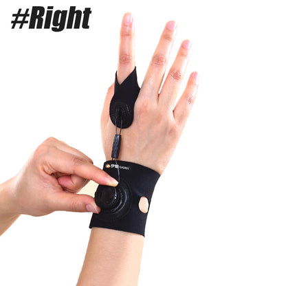 Adjustable Finger Splint Brace - Knob-Controlled Hand Support for Trigger Finger, Tendinitis & Recovery