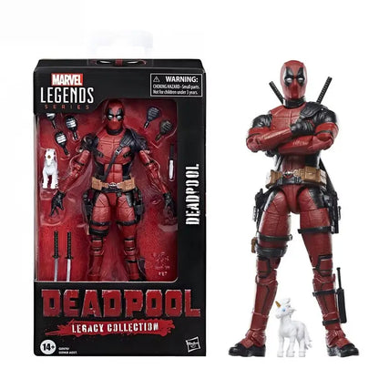 Deadpool X-Men Action Figure - Wade Wilson Jointed Collectible Model Toy for Display & Gift