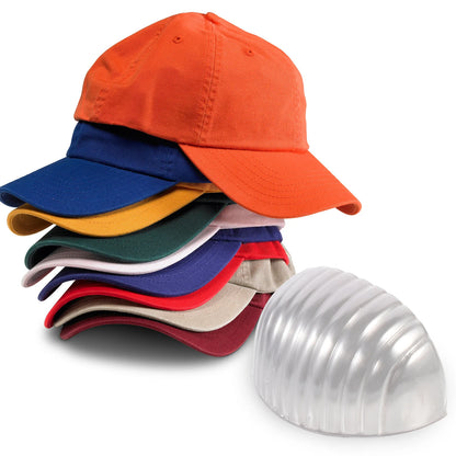 20PCS Baseball Cap Insert Holder – Universal PVC Inner Support Pad for Hat Crown Stability