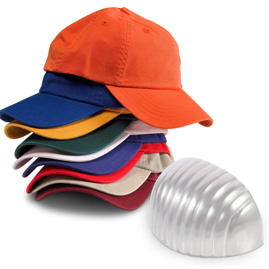20PCS Baseball Cap Insert Holder – Universal PVC Inner Support Pad for Hat Crown Stability