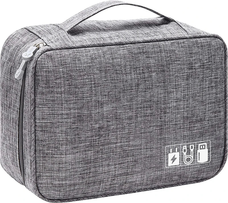 Portable Digital Storage Bag – Waterproof USB Cable Organizer Pouch for Electronics & Accessories