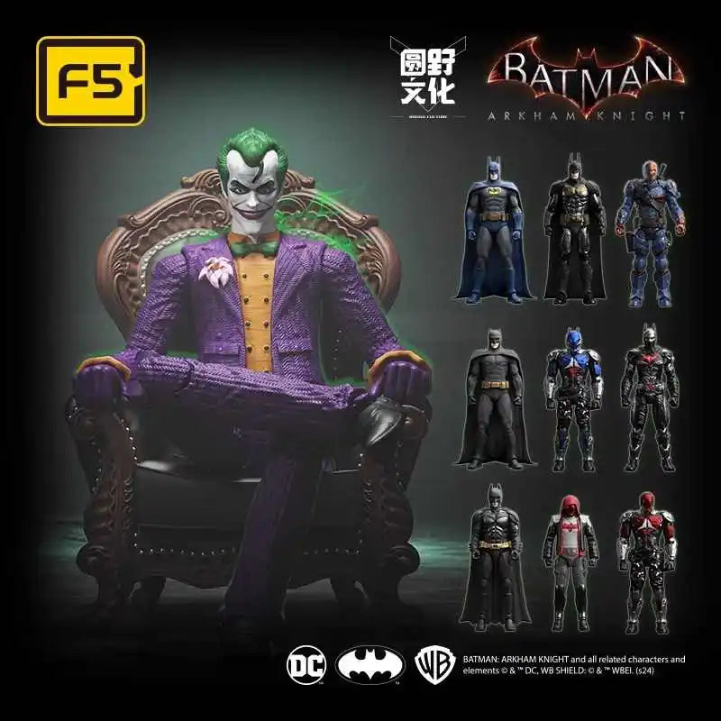 Batman Arkham Knight Joker V8.04 Building Blocks - Dark Knight Deathstroke Red Hood Action Figure Model Toy Set