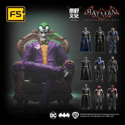Batman Arkham Knight Joker V8.04 Building Blocks - Dark Knight Deathstroke Red Hood Action Figure Model Toy Set