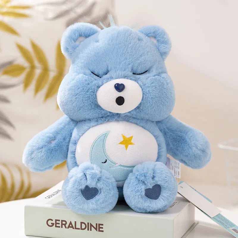 8-Color Care Bears Plush Toys - Cute Stuffed Bear Dolls, Soft Pillows & Home or Car Decorations for Kids’ Birthday Gifts