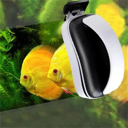 Aquarium Glass Algae Scraper – Magnetic Floating Fish Tank Cleaner Brush