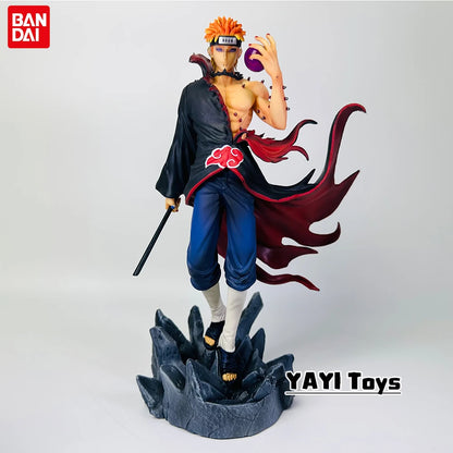 22cm Naruto Pain Anime Figure – Ten Years Hundred Ninjas GK Action Figure, Model Statue Collectible Toy Gift