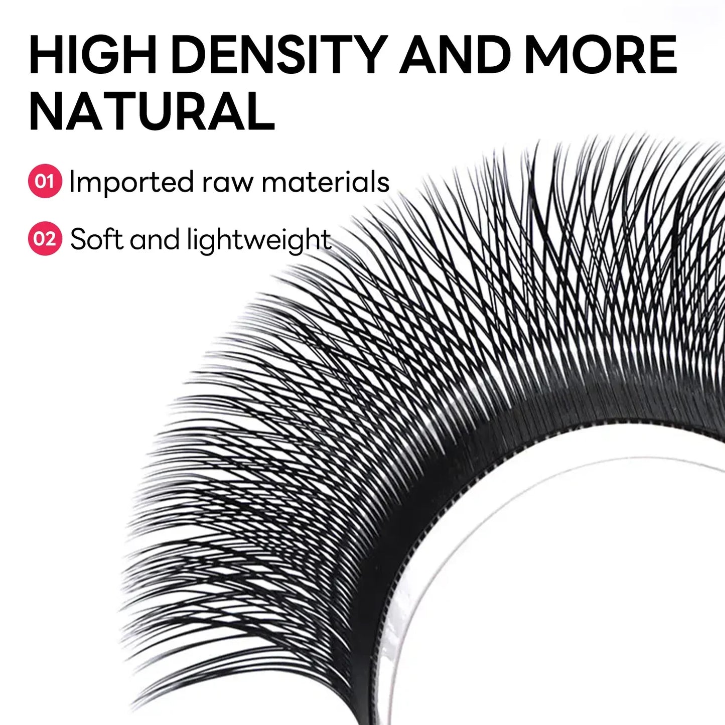 ARISON Plus 2-in-1 Magnetic Eyelashes – YY/3D/4D/5D Premade W-Shape Volume Fans for Full Lash Extensions