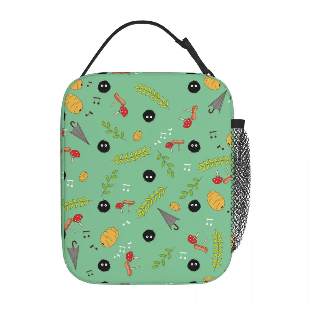 Totoro Miyazaki Anime Insulated Lunch Tote Bag – Portable Thermal Cooler for School & Office