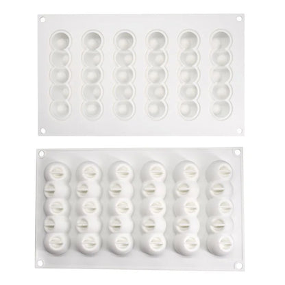 DIY Caterpillar Silicone Mold – Baking Tray for Chocolate, Candy, Biscuits, Cake, Jelly, Ice, Soap & Candle Making, Cute Gift Set