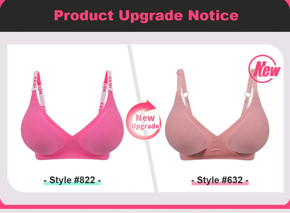 LERVANLA Silicone Fake Chest Pads – Small to Super Large Female Breast Enhancer for Underwear & Display