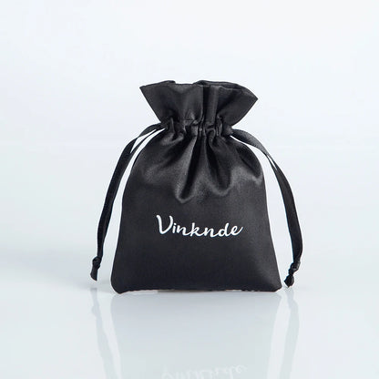 100PCS Silk Satin Jewelry Gift Bags – Drawstring Pouches for Necklace, Bracelet & Earrings, Wedding Party Favor & Christmas Gift Packaging, Custom Logo Ready