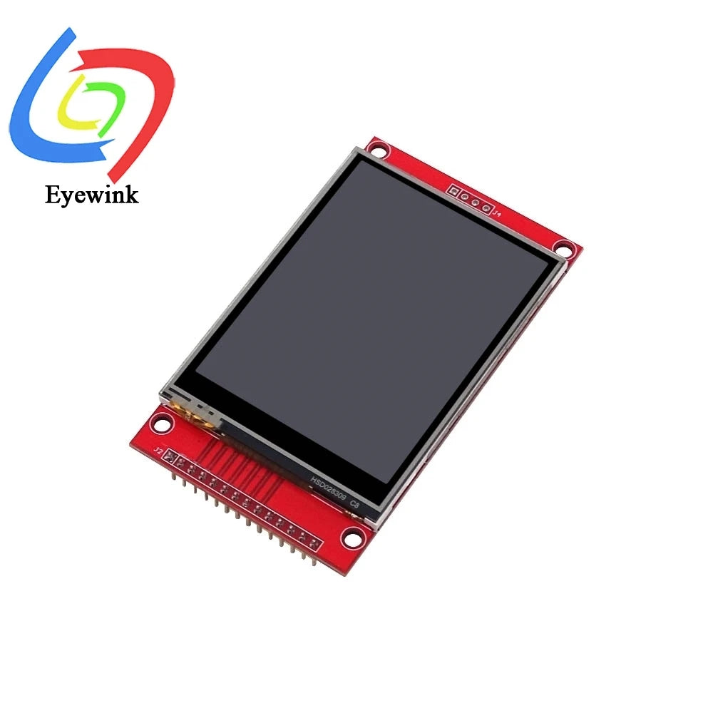 2.4/2.8 Inch SPI TFT Touch Display - ILI9341 240×320 LCD Module for DIY Electronics Projects