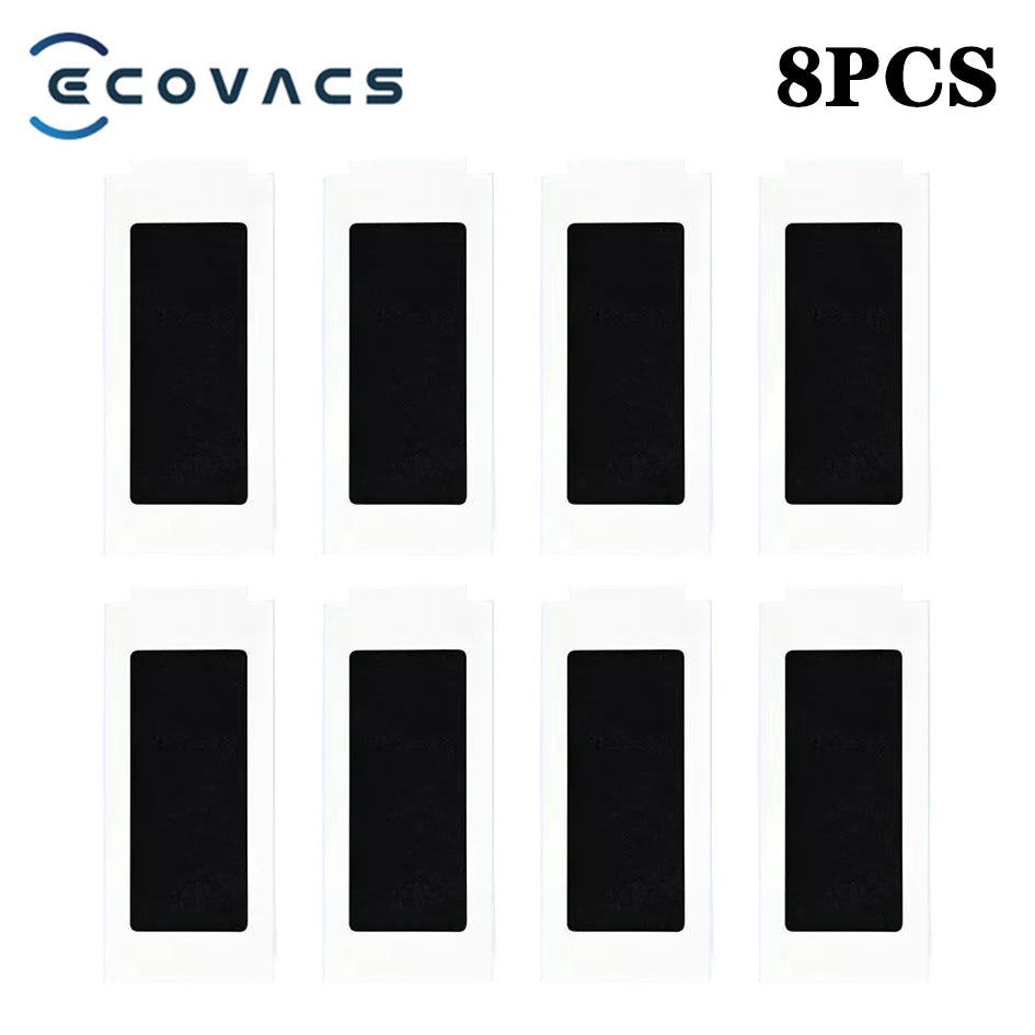 Ecovacs Deebot T30 Pro Omni / YEEDI M12 Pro+ Parts – Roller Brush, Side Brush, HEPA Filter, Dust Bag, Mop Cloth & Bracket