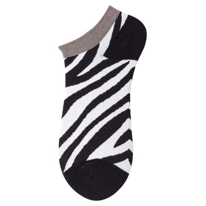 Combed Cotton Ankle Socks for Men & Women - Funny Beer, Fruit & Food Novelty Low Cut Socks (EU 38-43)