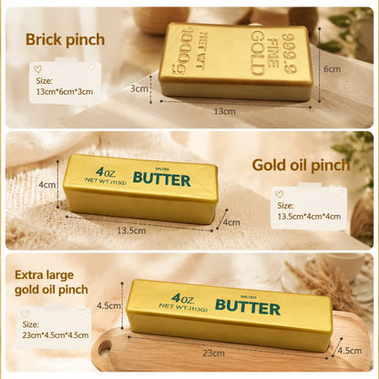 Butter Stick Fidget Toy - Squishy Cheese Stick Stress Relief & Squeeze Toy