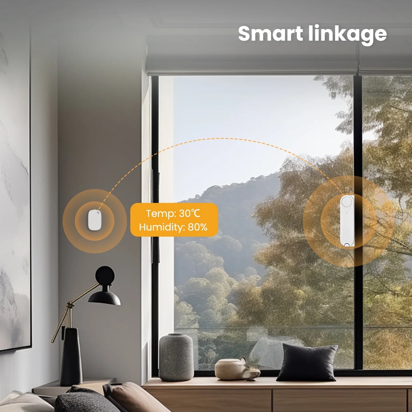 MOES Tuya ZigBee Smart Sliding Window Pusher – Automatic Opener & Closer, Solar Charging, App Remote Control, Alexa/Google Home Compatible