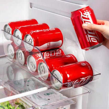 Kitchen Storage Can Dispensers – Soda & Food Can Organizer for Refrigerator & Freezer