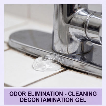 Multi-Purpose Cleaning Gel Stain Remover - Powerful Cleaner for Tile Grout, Sinks, Floors, Toilets & Household Surfaces