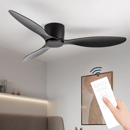 LED Ceiling Mounted Fan Light - Nordic Style Decorative Ceiling Fan for Living Room, Restaurant, and Minimalist Household Use