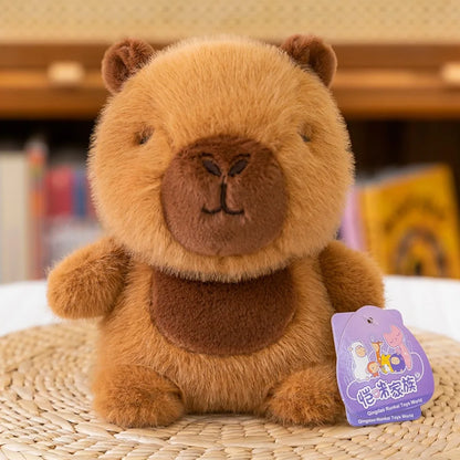16cm Cute Plush Companion Doll — Capybara & Elephant Stuffed Animal Pillow, Soft Plush Bear Toy for Sleeping Gift