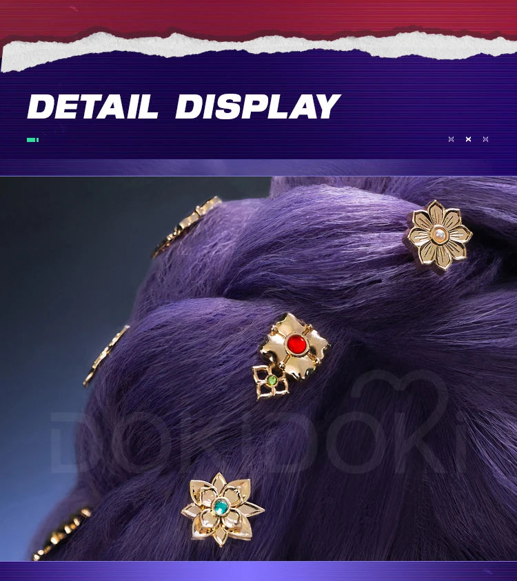 Rumii Miraa Zoeyy Cosplay Earrings — DokiDoki Metal Headwear for Halloween & Costume Accessories